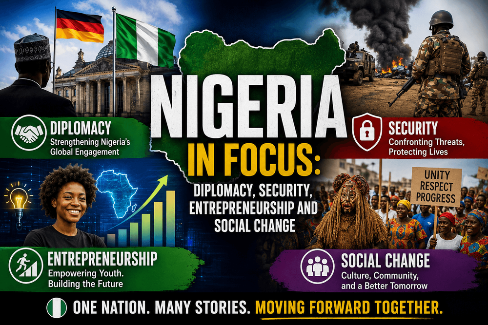 Nigeria in Focus: Diplomacy, Security, Entrepreneurship and Social Change