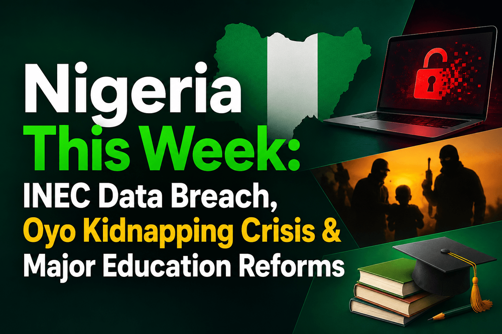 INEC Data Breach, Oyo Kidnapping Crisis & Major Education Reforms